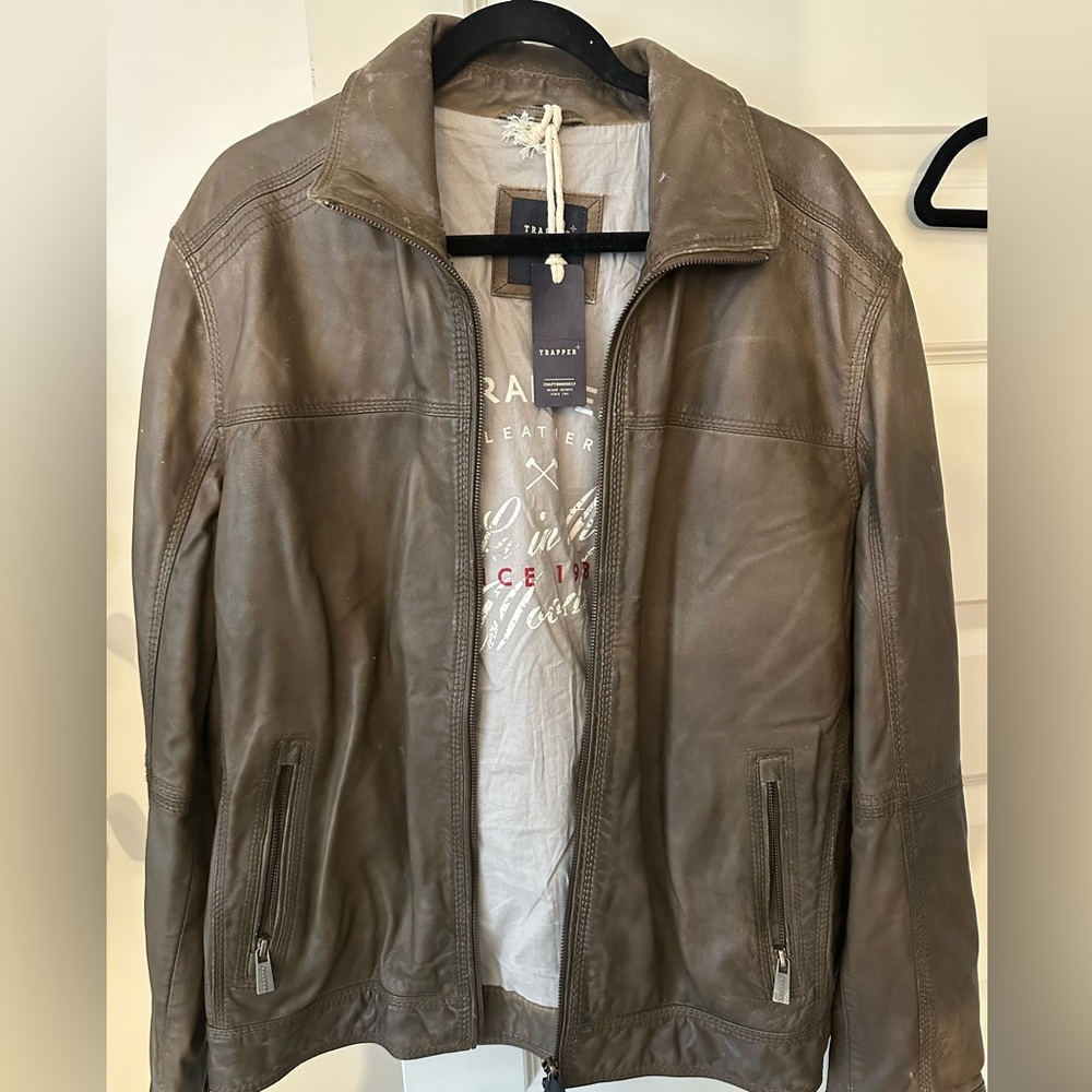 Trapper Men’s Leather Jacket